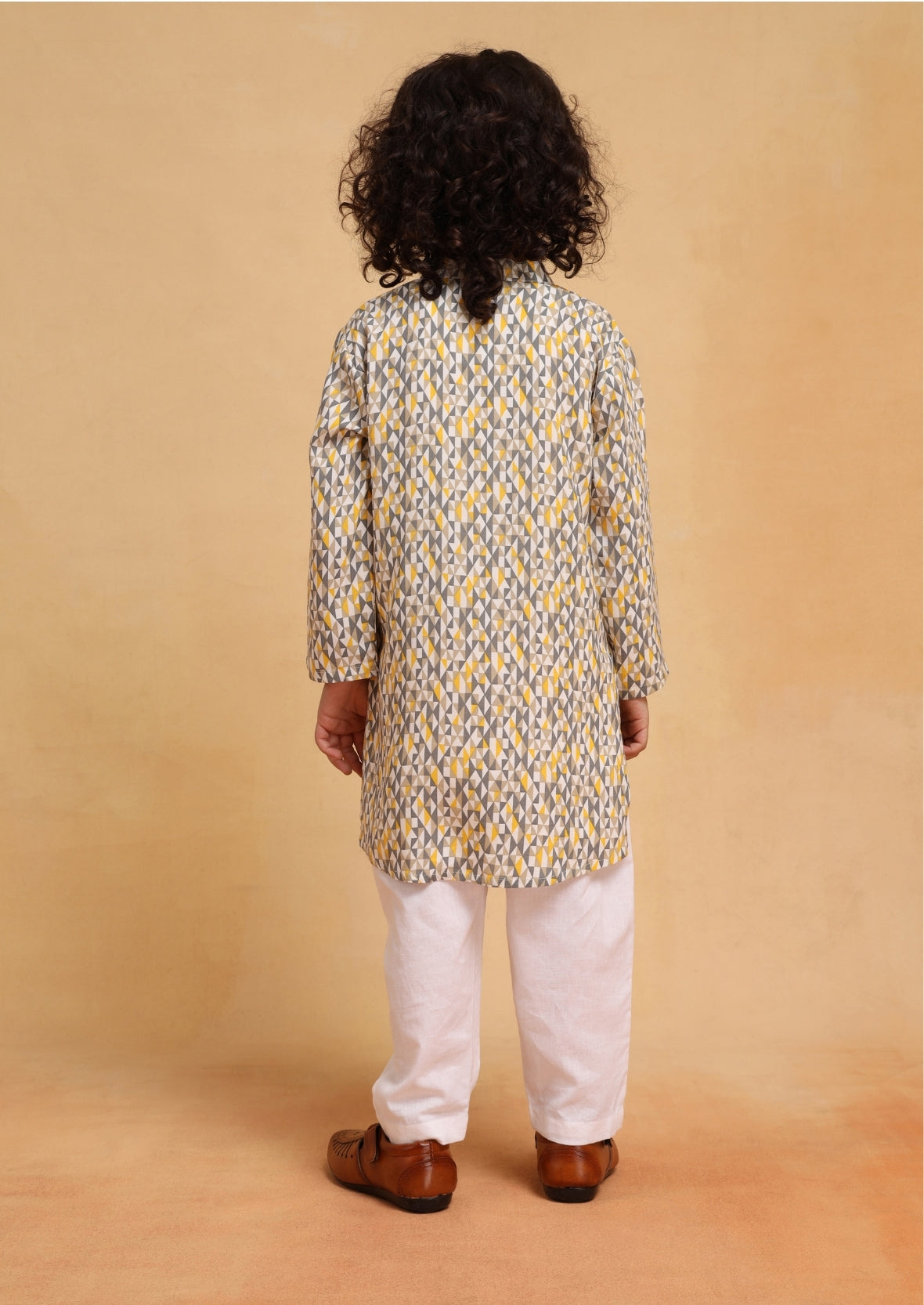 Abstract Kurta Set