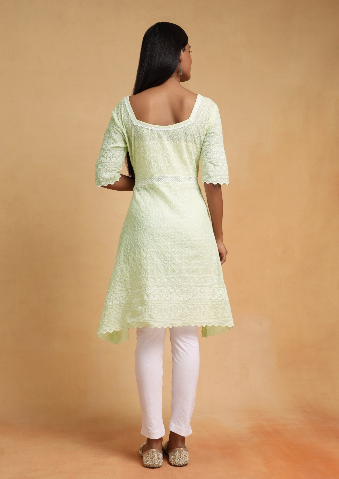 Stylised Button Short Kurti
